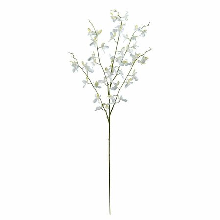 DARE2DECOR 35 in. Mini White Dancing Orchid Spray DA3249698